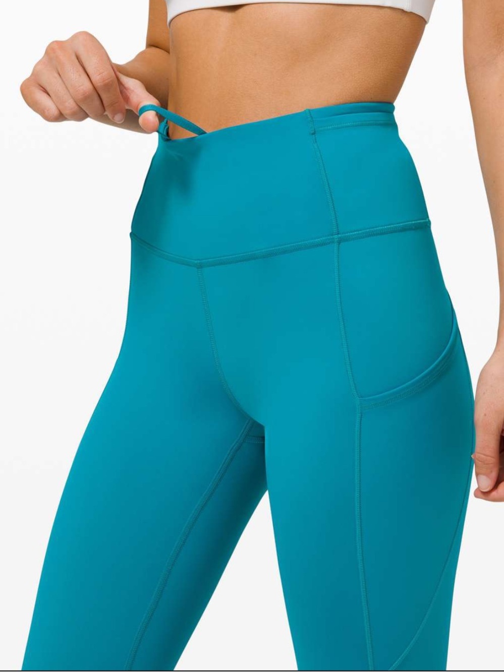 lululemon athletica High-Rise Leggings — Teal